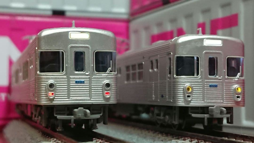 Nゲージ マイクロエース 営団3000系 日比谷線 変則編成 ドア交換後