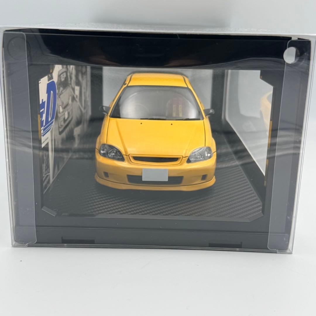 頭文字D 1/18 イグニッションモデル ホンダシビック(EK9) タイプR