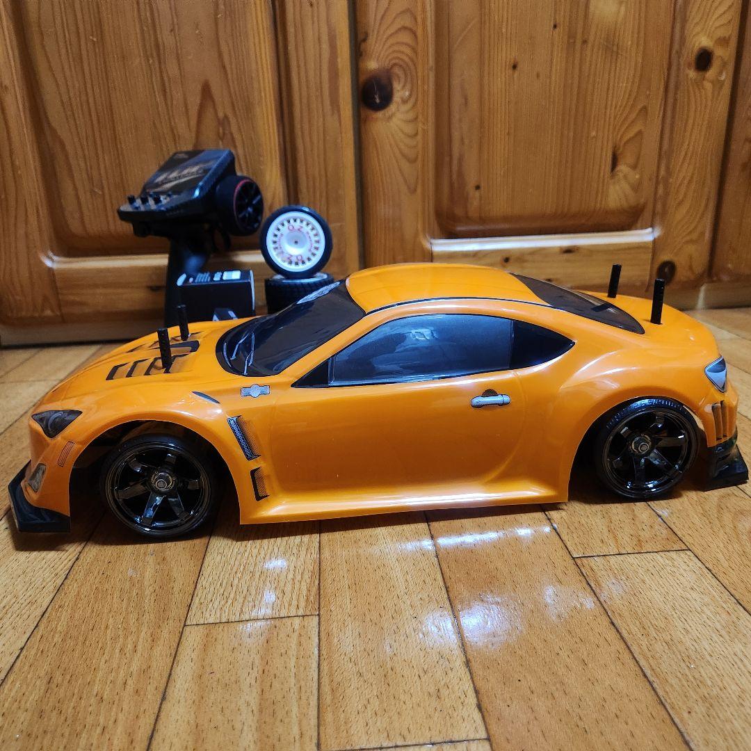 タミヤ ドリフト ラジコン フルセット　TT02　オレンジ　86　④　　tt01