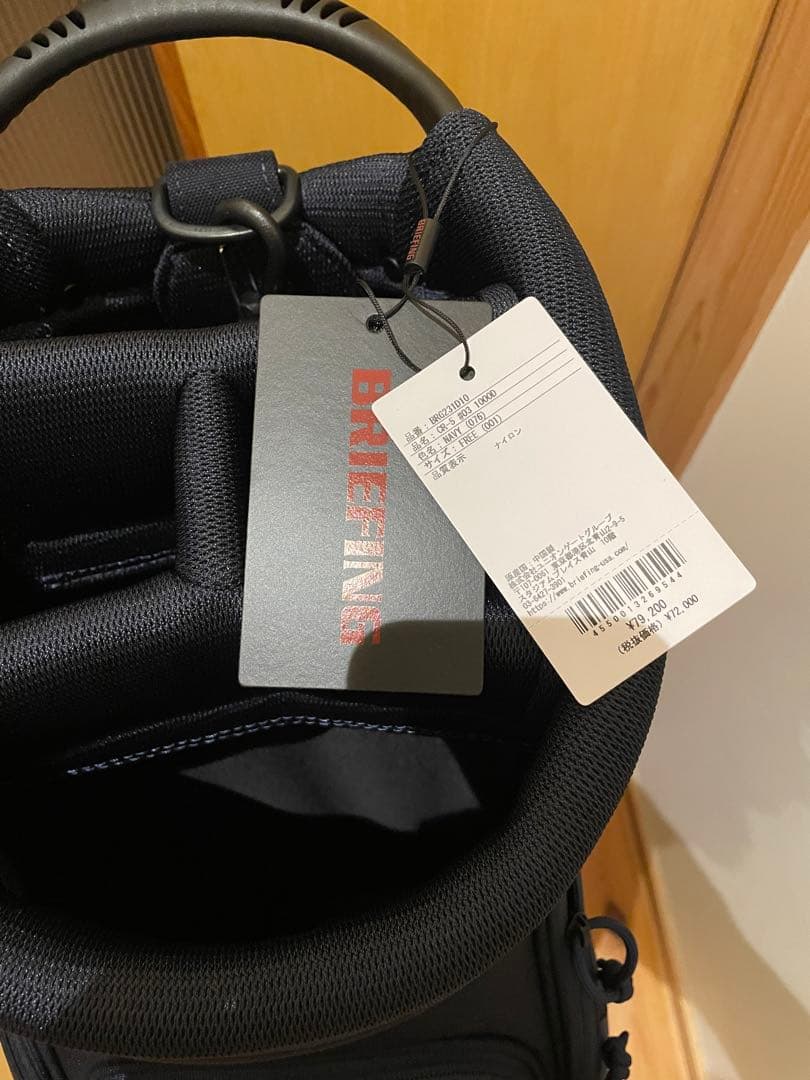 新品 ブリーフィング キャディバッグ CR-5 #03 ネイビー