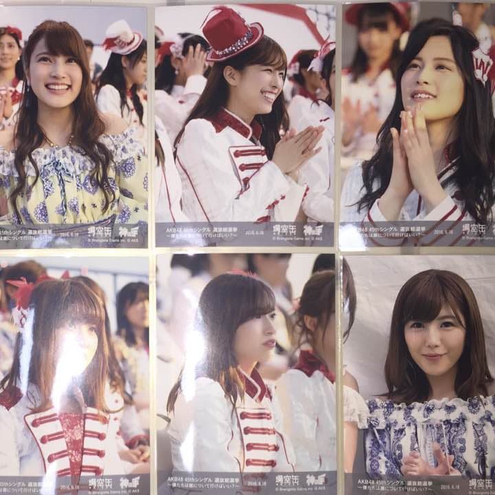 AKB48 神の手アプリ 場空缶 総選挙2016 特典 生写真