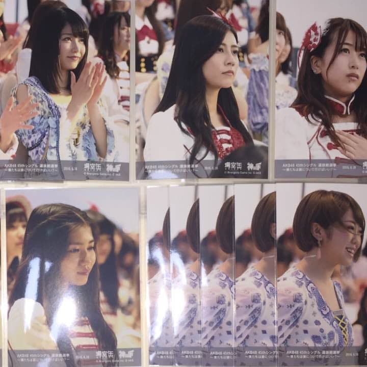 AKB48 神の手アプリ 場空缶 総選挙2016 特典 生写真