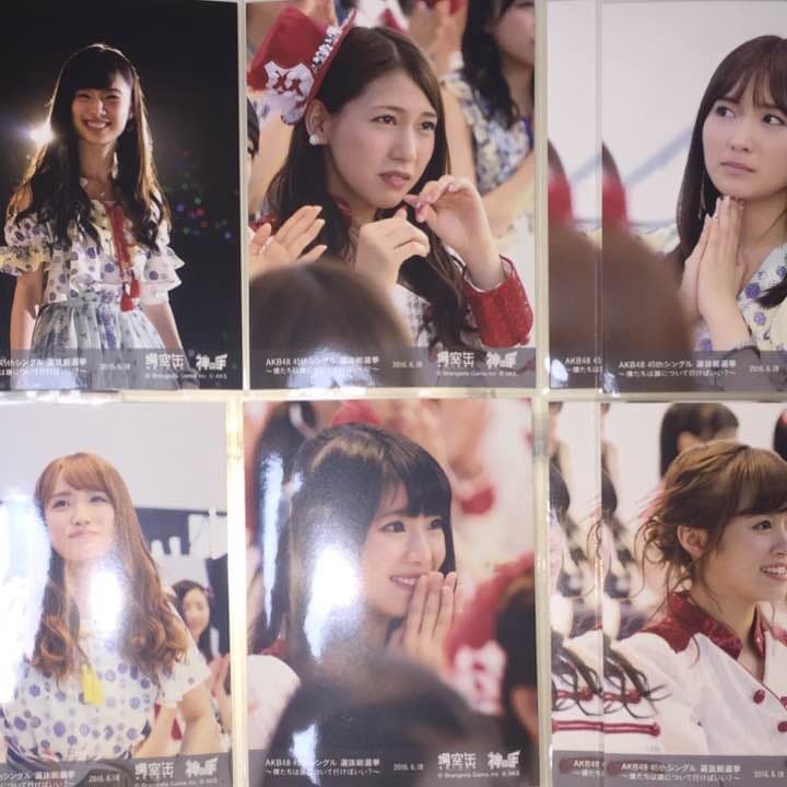 AKB48 神の手アプリ 場空缶 総選挙2016 特典 生写真