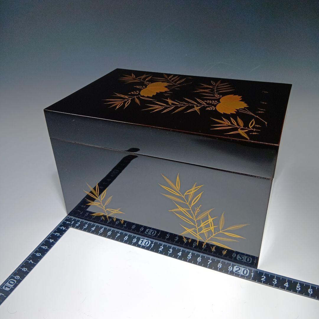 最終値下げ茶道具　利休茶箱一式　(塗師)多田桂寛　　 共箱　美品