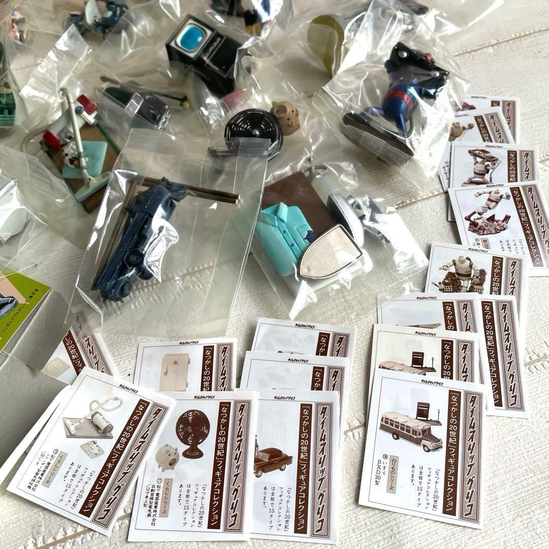 タイムスリップグリコ第１弾レアシークレット含む全22種＋店頭ポップ