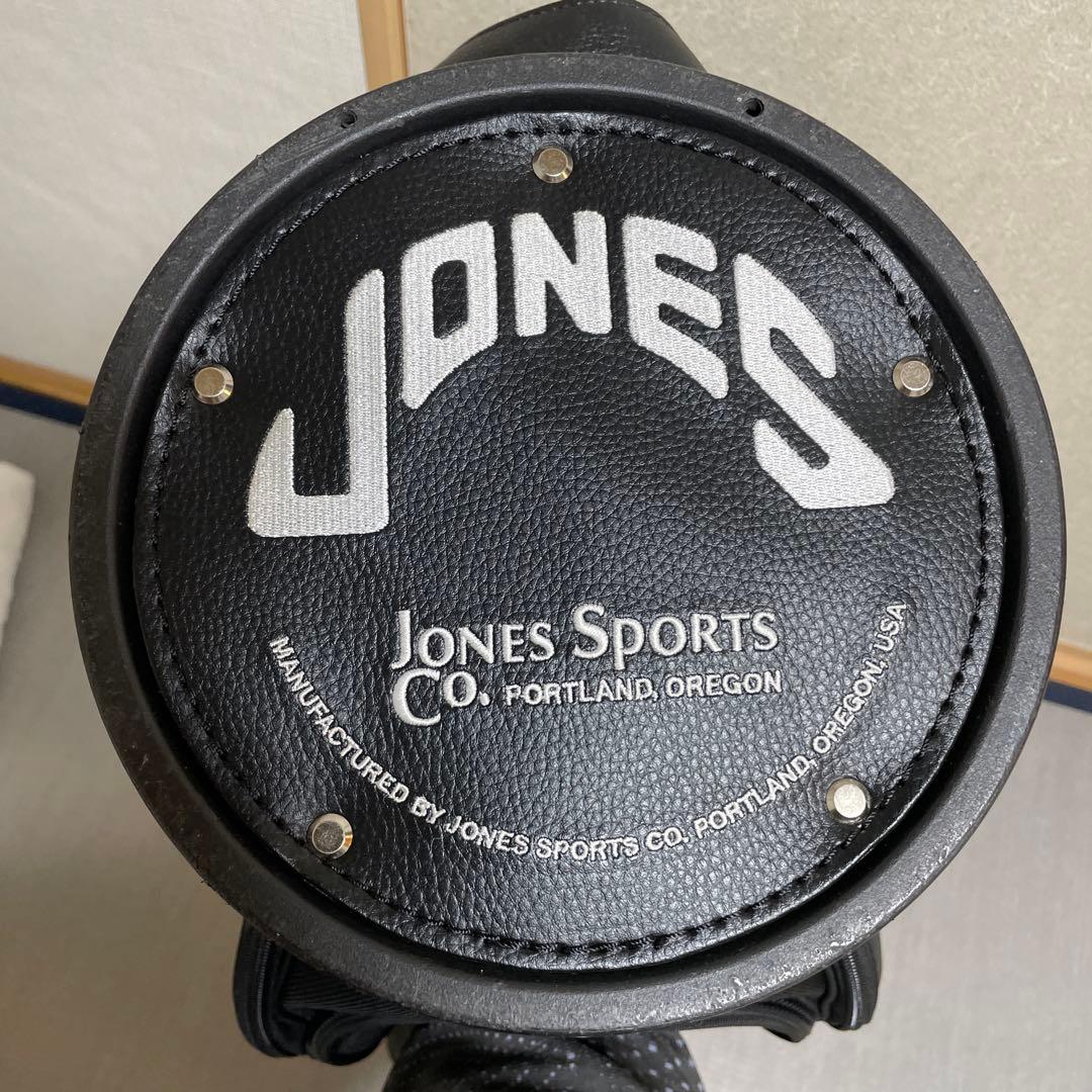 JONES RIDER ゴルフバッグ ブラック/ホワイト