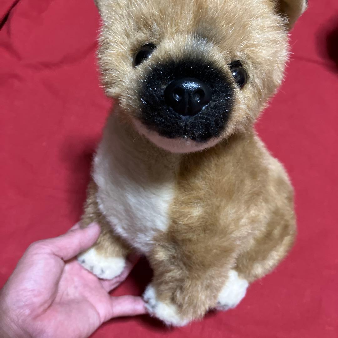 ぬいぐるみ犬　しば犬　子犬　リアルぬいぐるみ犬　四季オリジナル