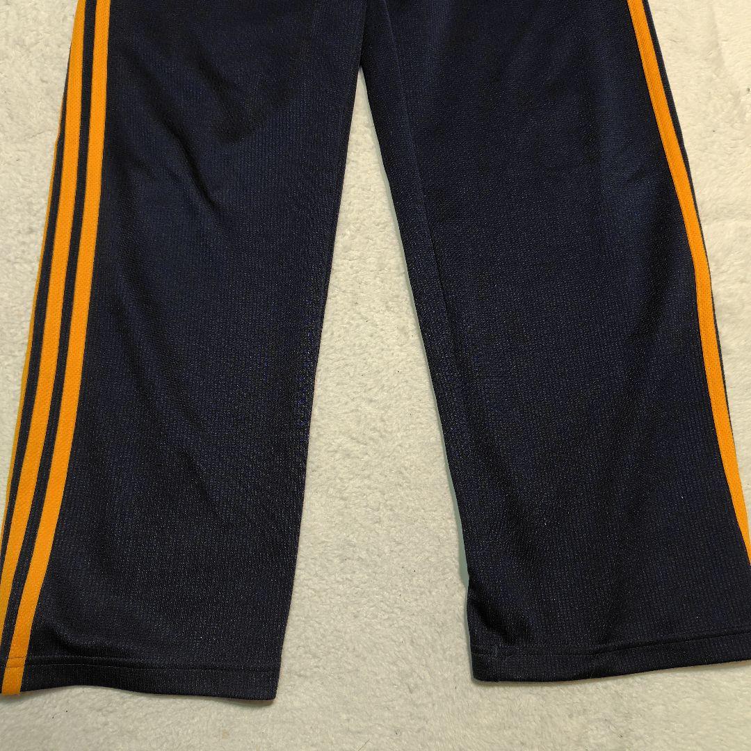 【美品】アディダス adidas ジャージ 上下 ネイビー/オレンジ M