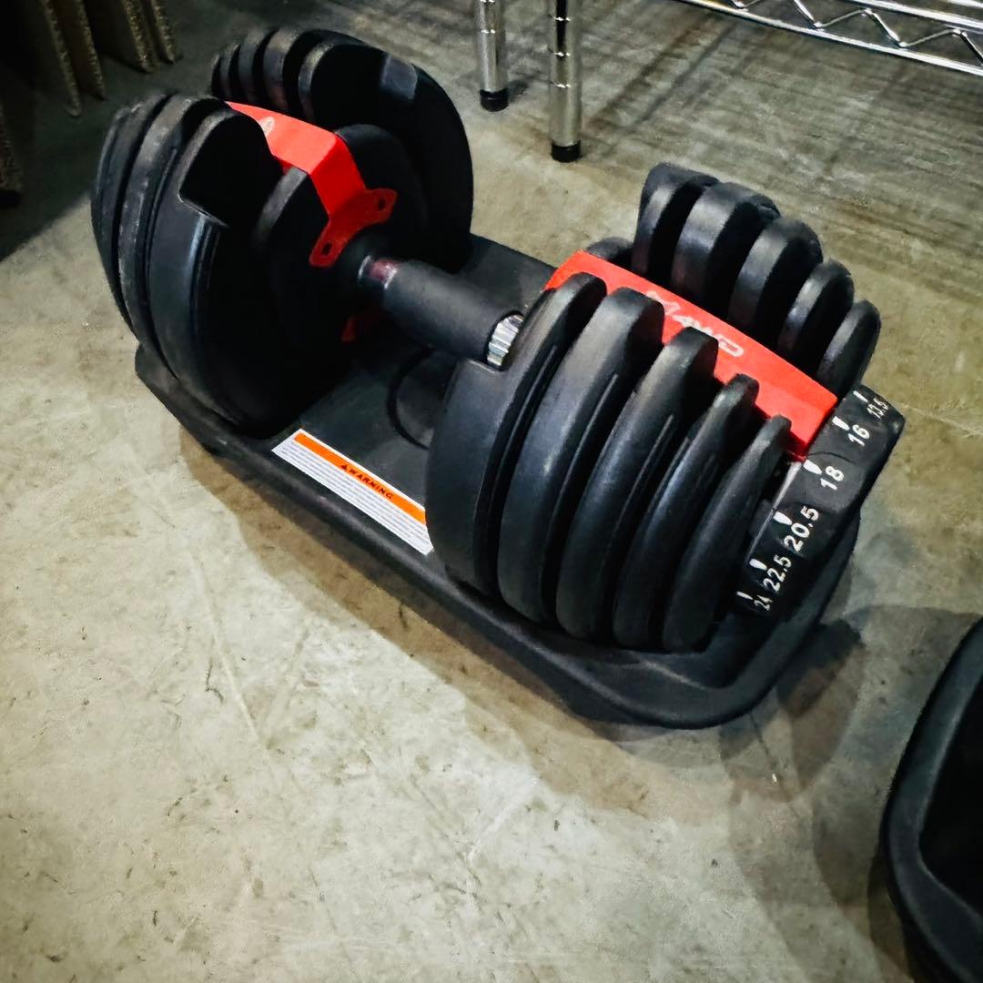 4WD ダイヤル式可変式ダンベル 調節可能ダンベル 筋トレ トレーニング