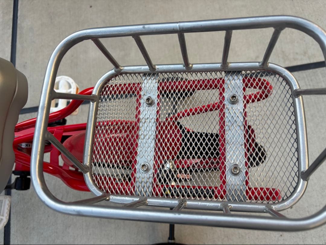 消防車デザイン　自転車 16インチ　美品