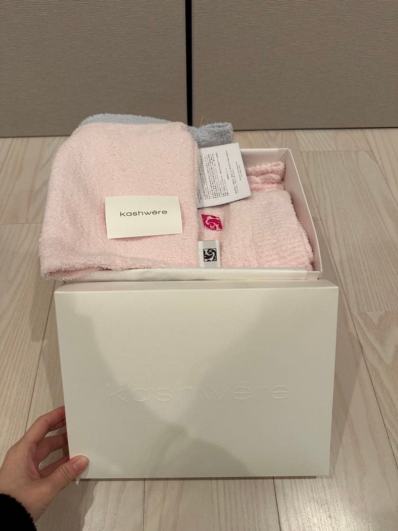 KASHWERE ブランケット ポーチ