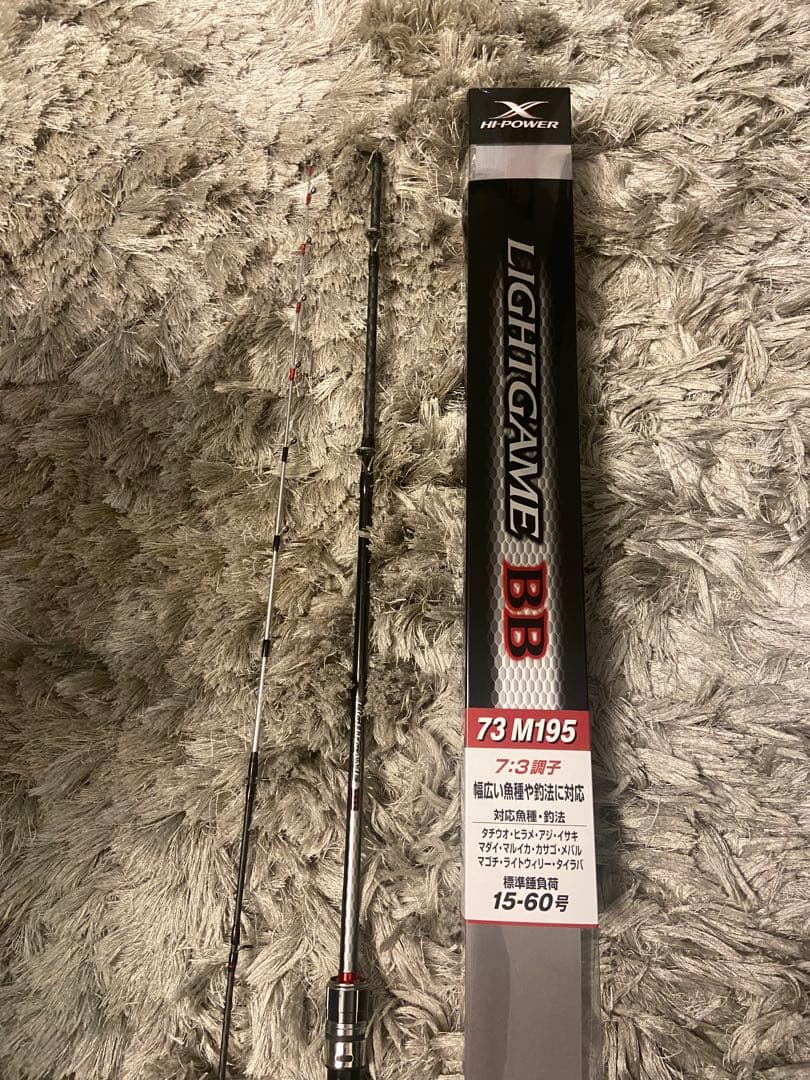 ロッド SHIMANO LIGHT GAME BB 73 M195