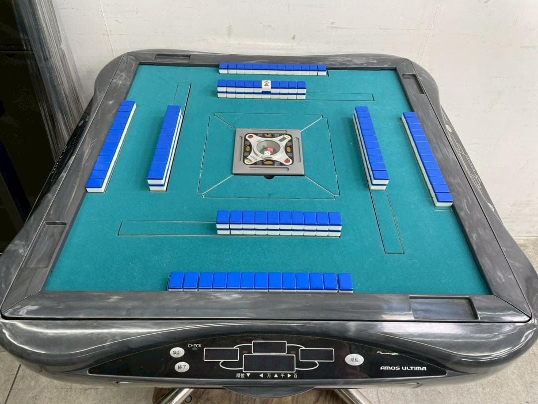 T7212☆美品☆AMOSアモス☆アルティマ☆全自動麻雀卓☆動作品☆マージャン台