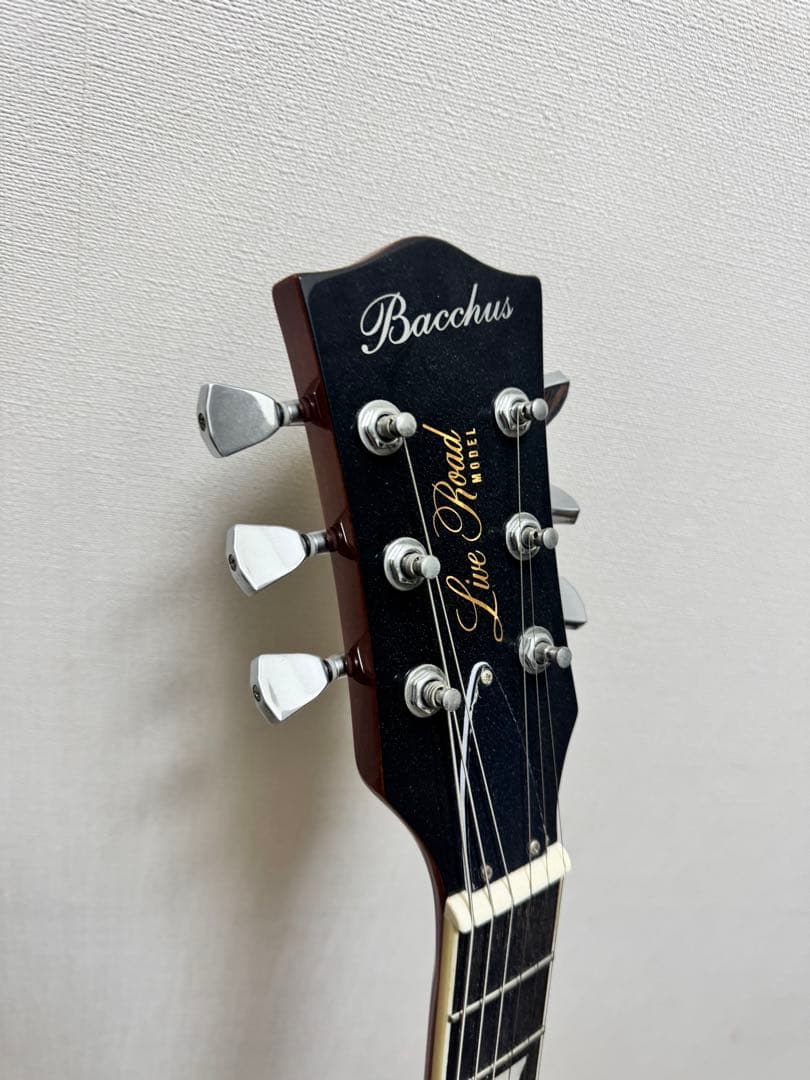 Bacchusゴールドレスポール BLP-STD BLK/HB GT