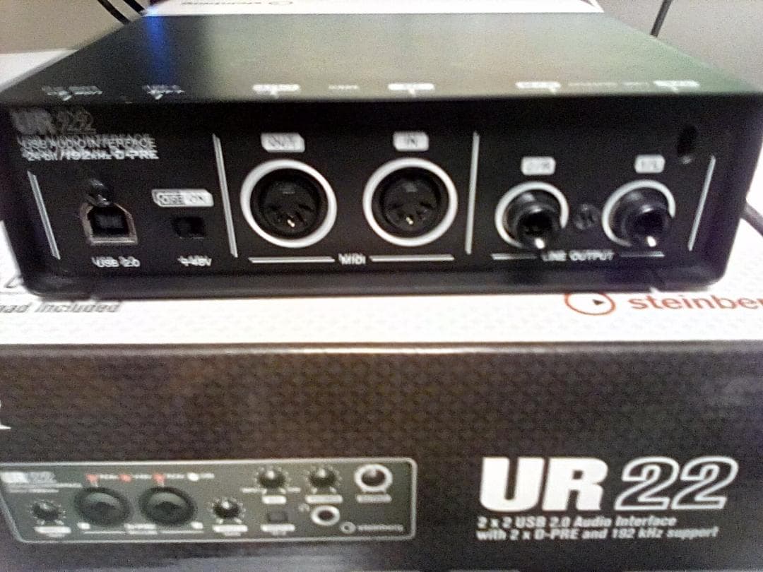 DTM・DAW Steinberg UR22