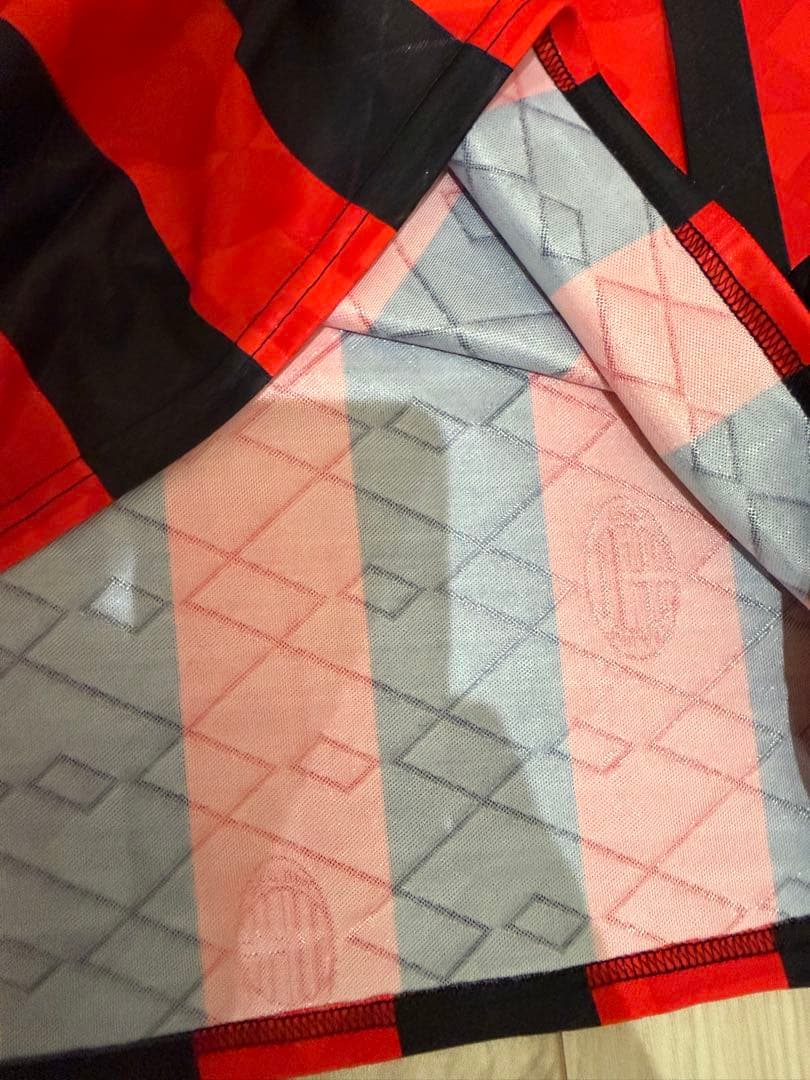 93-94 ACミラン　サビチェビッチ選手 支給品　ユニフォーム　検　実使用