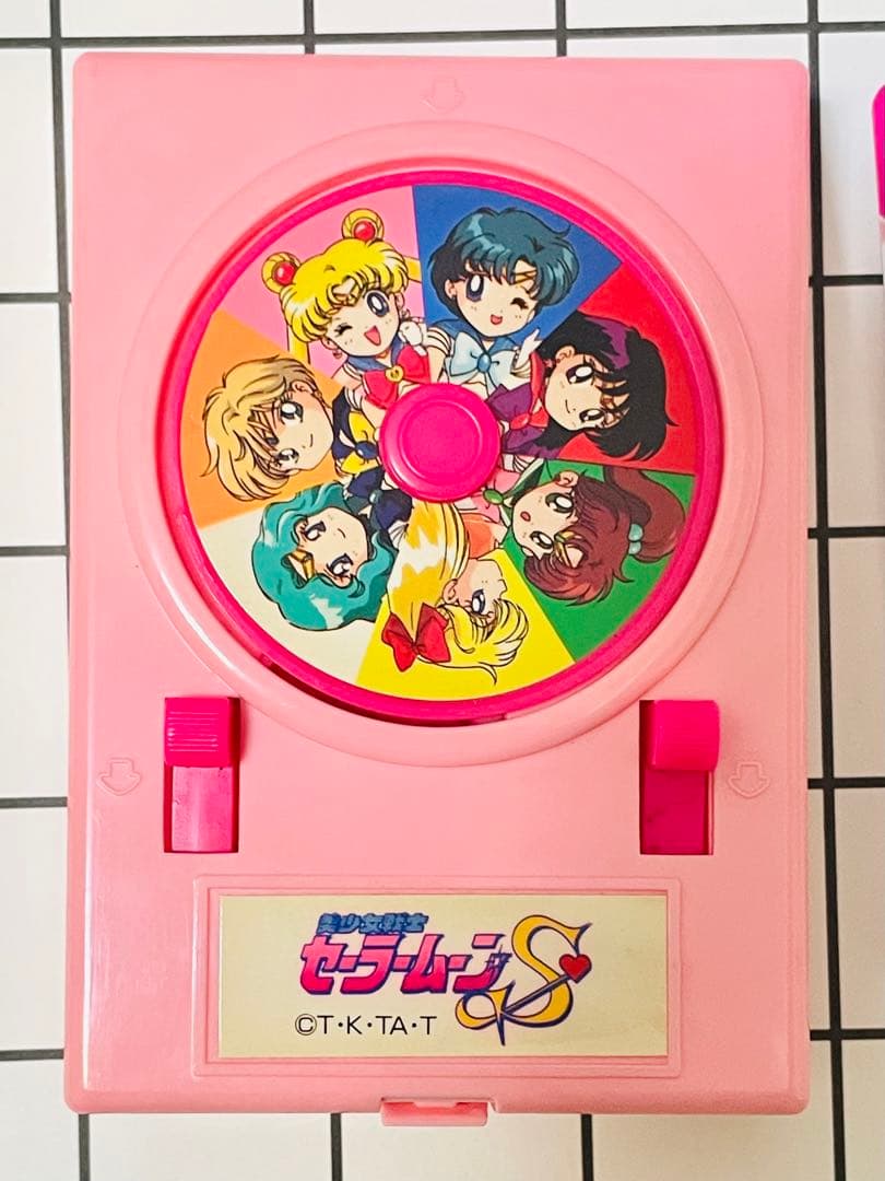 セーラームーンsuper 星座占いカードルーレット、トレカ、シール、カードケース