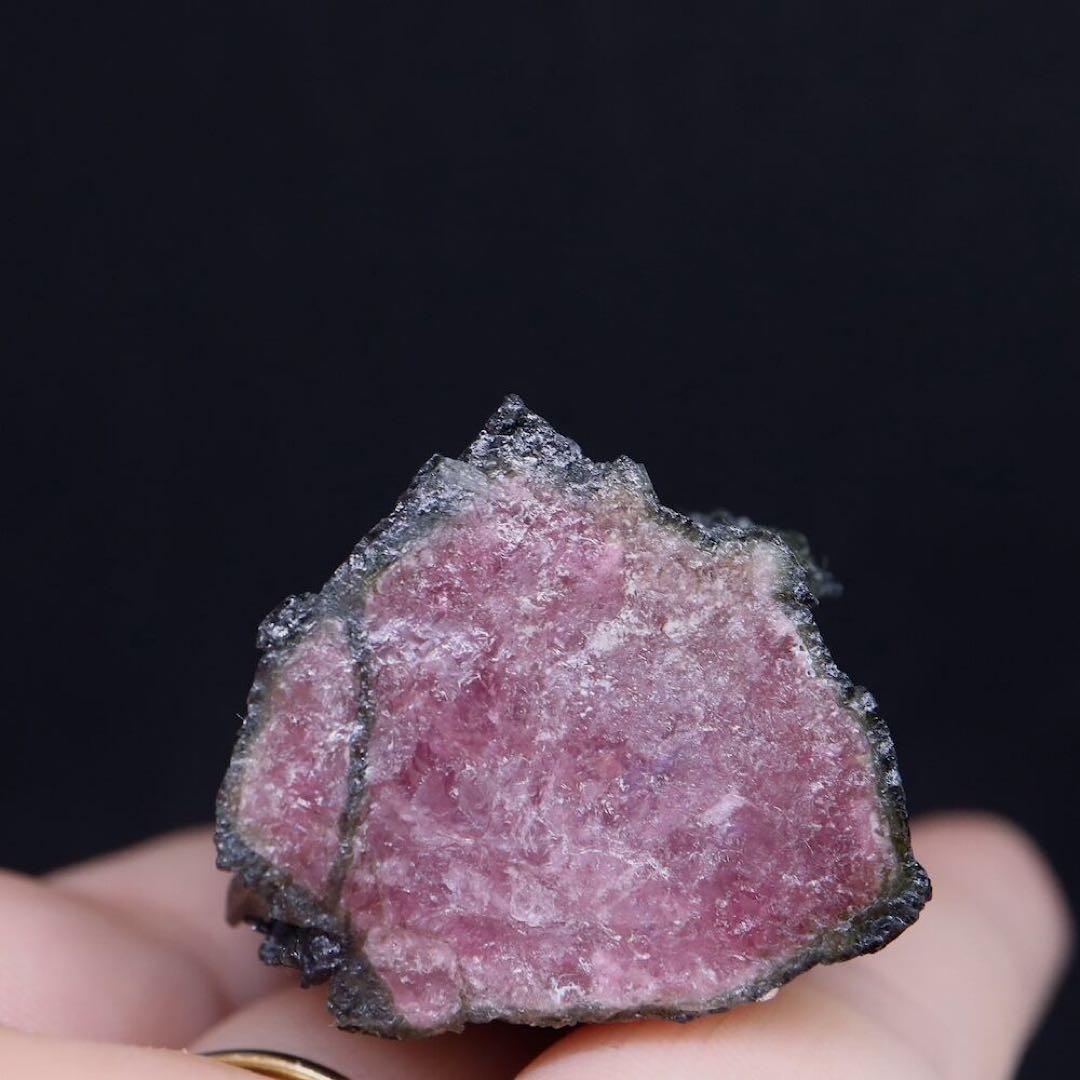 ウォーターメロントルマリン カリフォルニア産 58g T660 鉱物　天然石原石