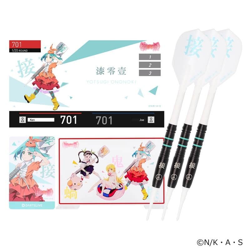 DARTSLIVE 物語シリーズ ダーツセット 3セット 新品未使用コンプリート