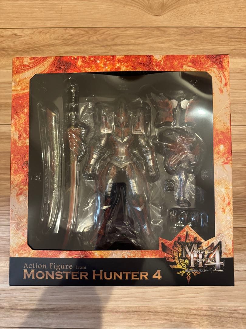 【未開封】モンスターハンター4 アクションフィギュア レウスシリーズ装備(剣士)
