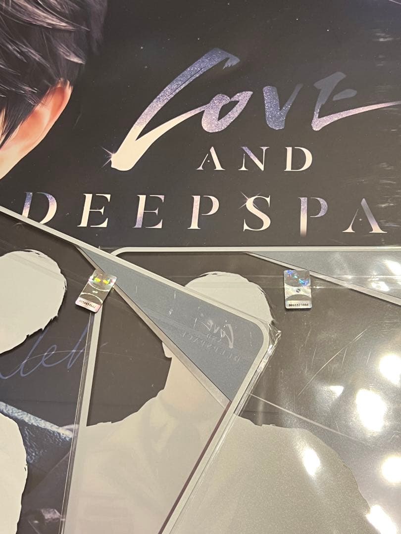 恋と深空 マヒル ポスター　Calebショッパー　フレーム付　扇子セット tgs