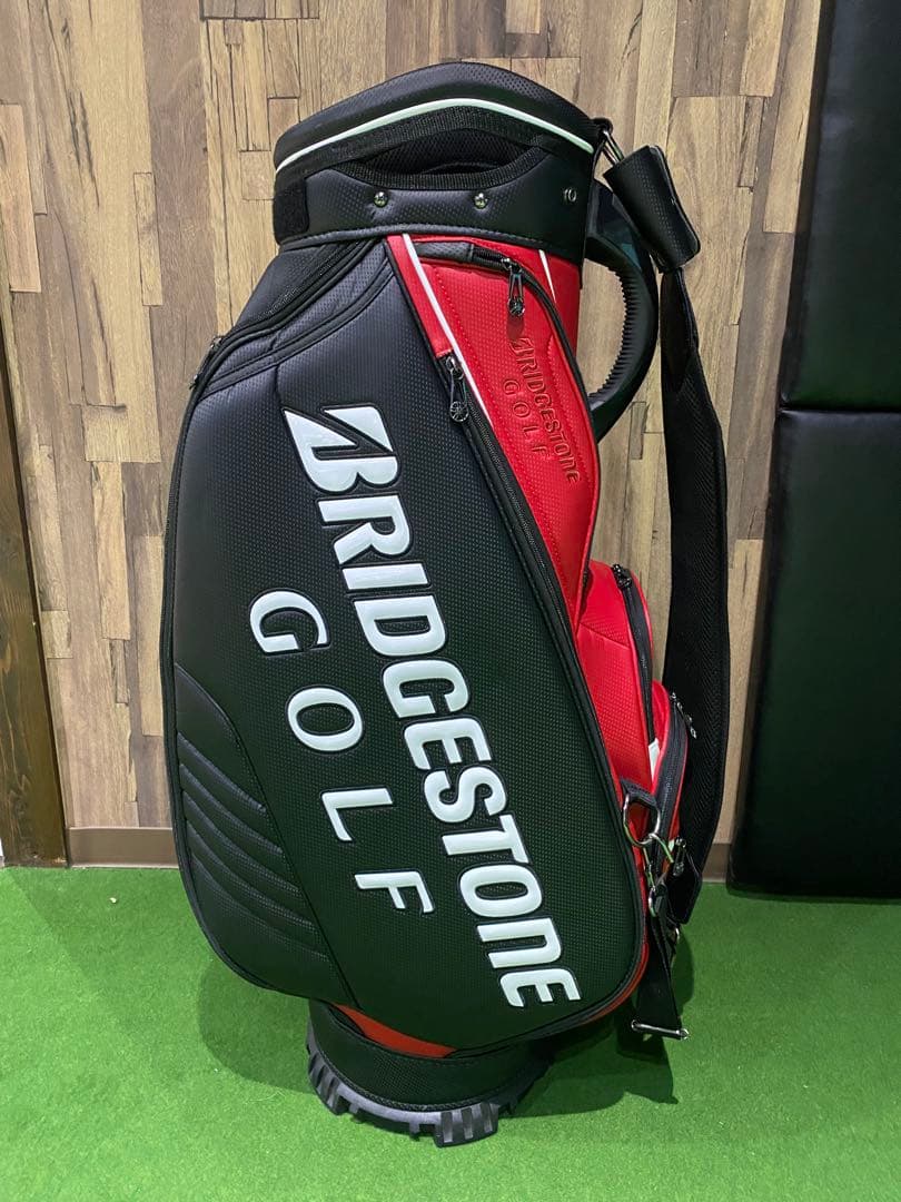 ブリヂストンキャディバッグ CBG301 BR プロレプリカ