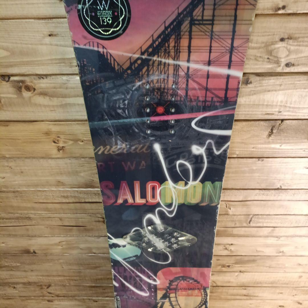 良品 salomon wonder 139cm 小学高学年 中学生向け