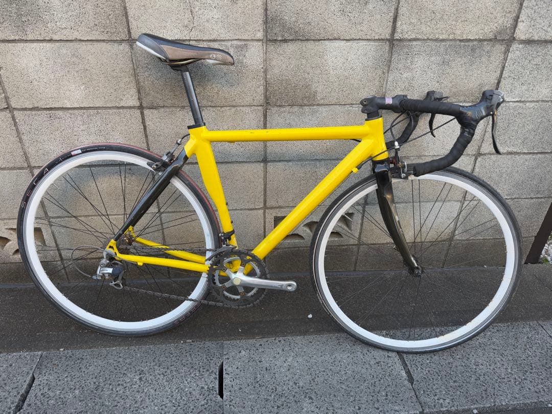 yellow イエロー　アルカーボン　ロードバイク　送料一部無料