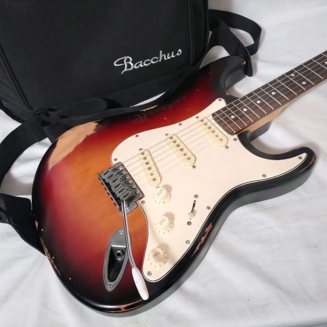 Bacchus　バッカス　BST-50RE　ストラトタイプ　レリック加工