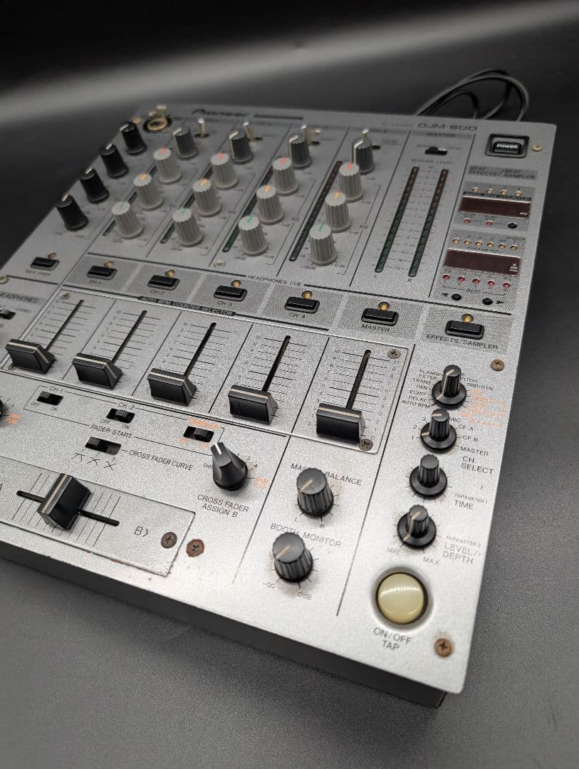 【動作確認済み】Pioneer DJM-600 DJミキサー