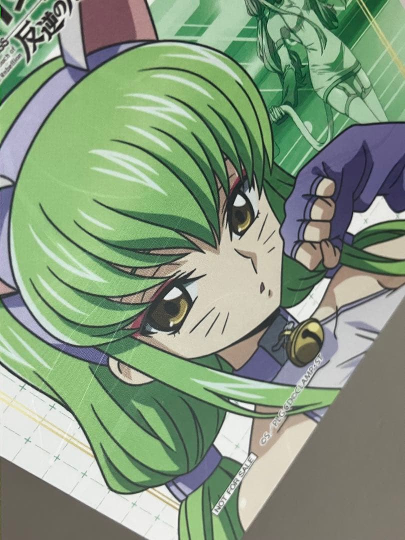 コードギアス　まねきねこ　コースター　C.C. シーツー