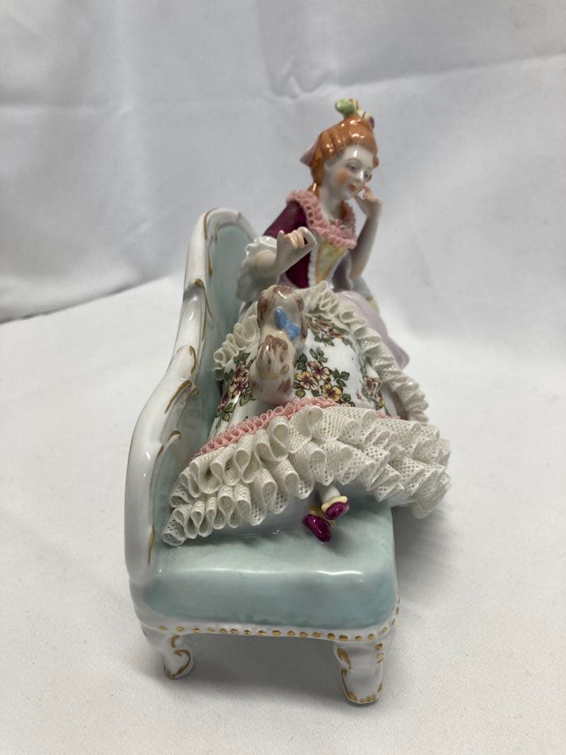 sitzendorf ジッツェンドルフ レースドール フィギュリン　陶器人形