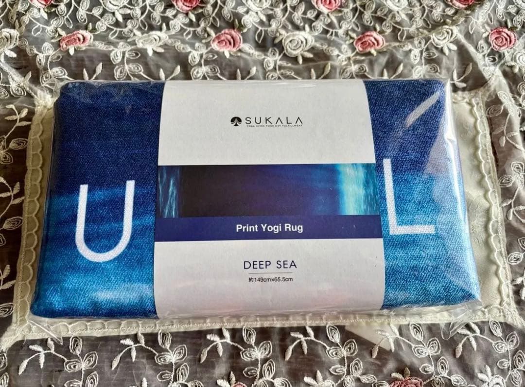 ★新品未開封★ SUKALA Print Yogi Rug Deep Sea