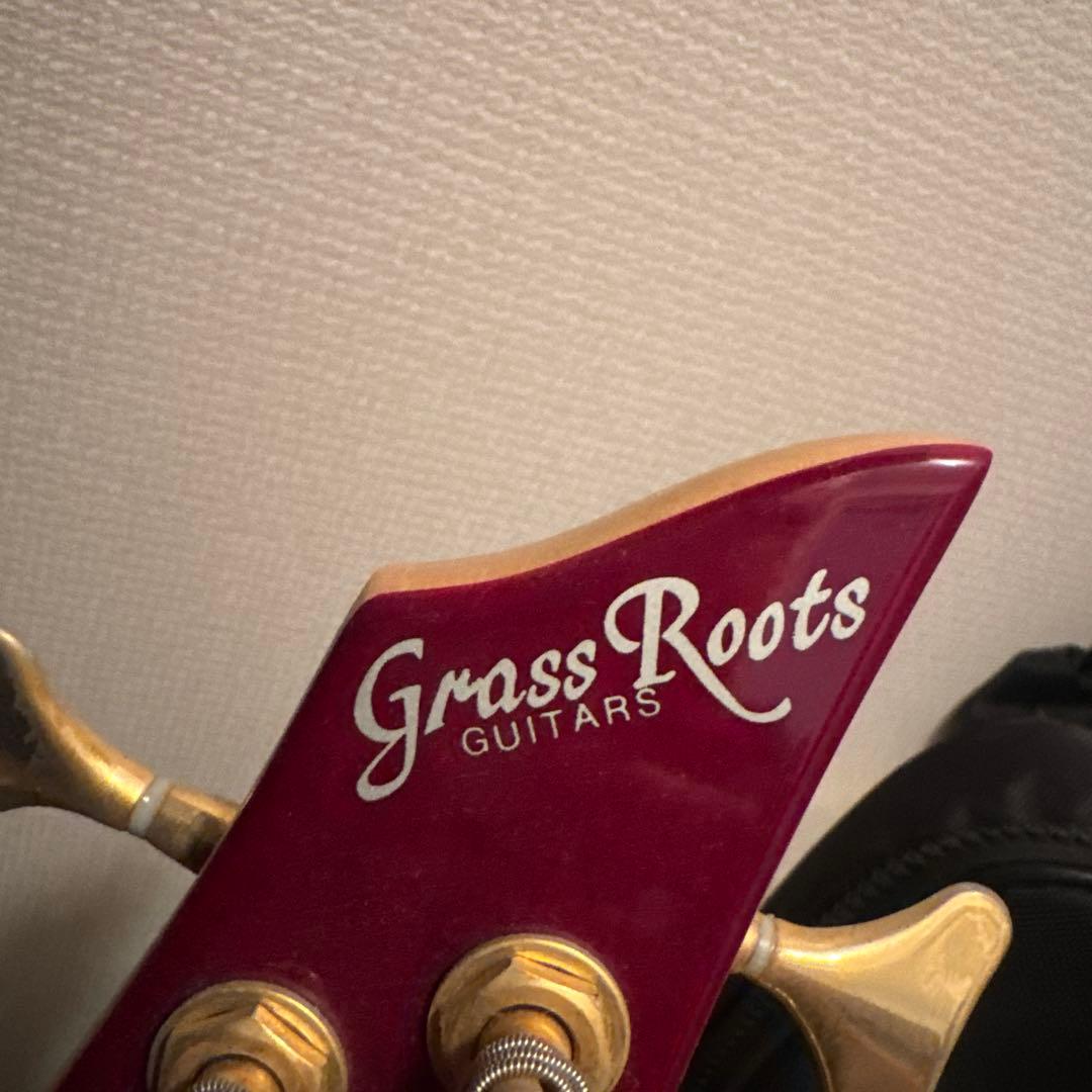 GrassRoots エレキベース レッド 4弦