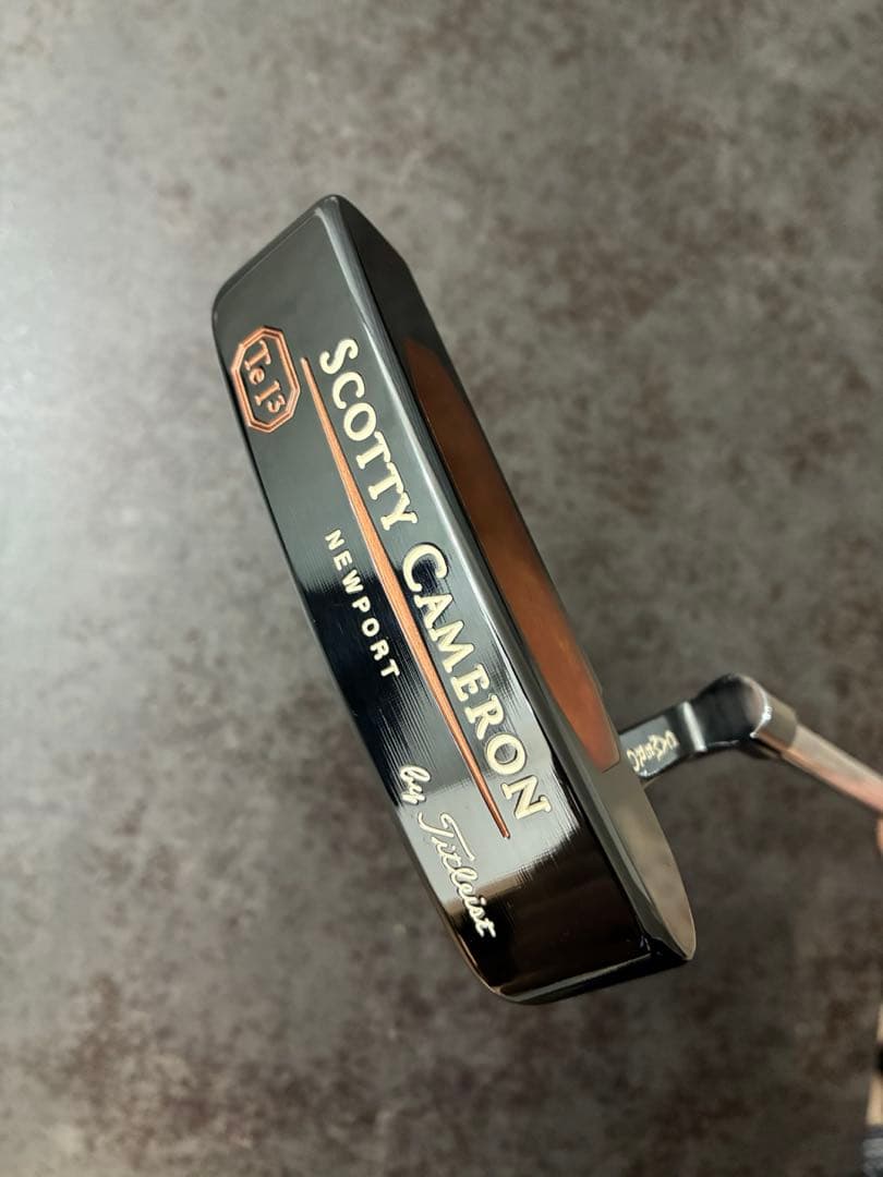 SCOTTY CAMERON NEWPORT TEL3 ソールスタンプ