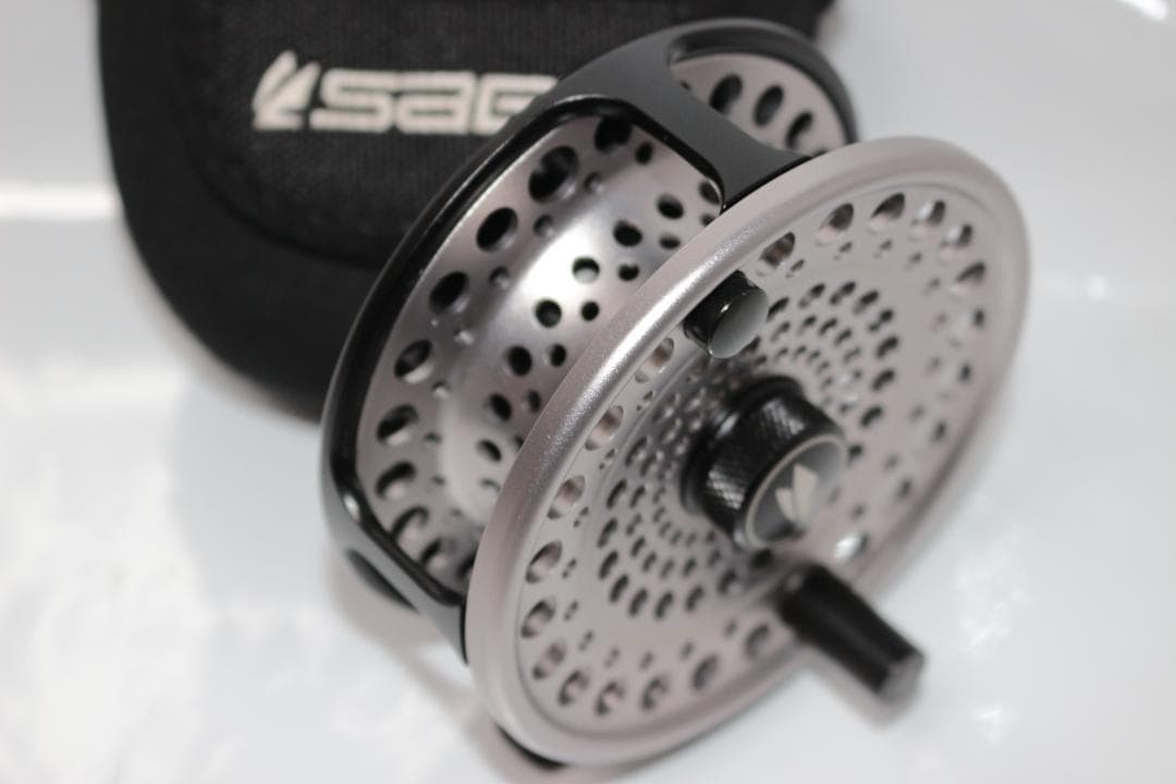 セージ　Sage　トラウトスペイ　3/4/5　黒　Stealth　ポーチ付　美品