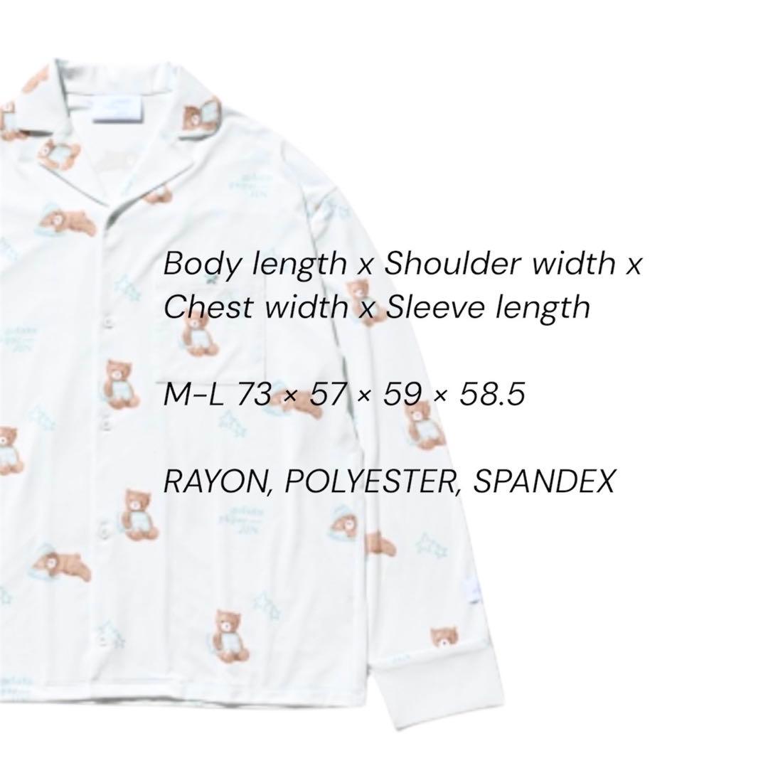 gelato pique JIN BEAR パジャマ セット ミント BTS