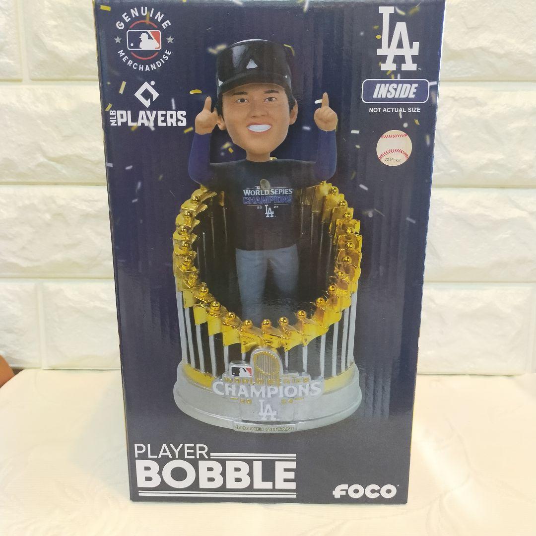 大谷翔平【ワールドシリーズ2024チャンピオン】ボブルヘッドFOCO/フィギュア