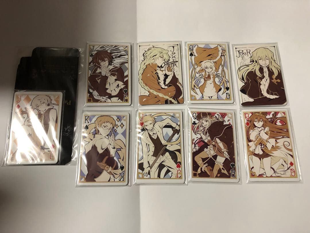 PandoraHearts パンドラハーツ　帽子屋さん特製トランプ　初回特典