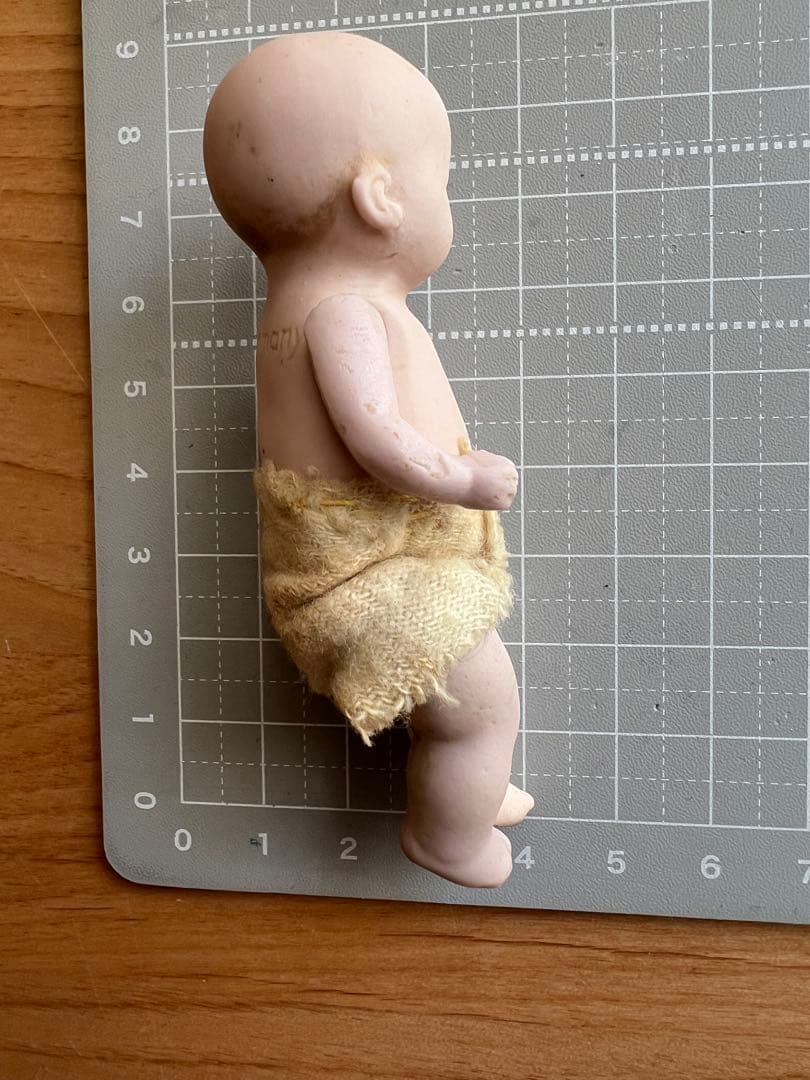 【アンティーク】ドイツ製ベビードールと椅子セット