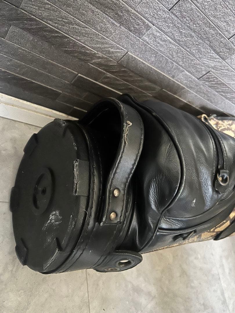 蛇革 本革 キャディバッグ ゴルフバッグ