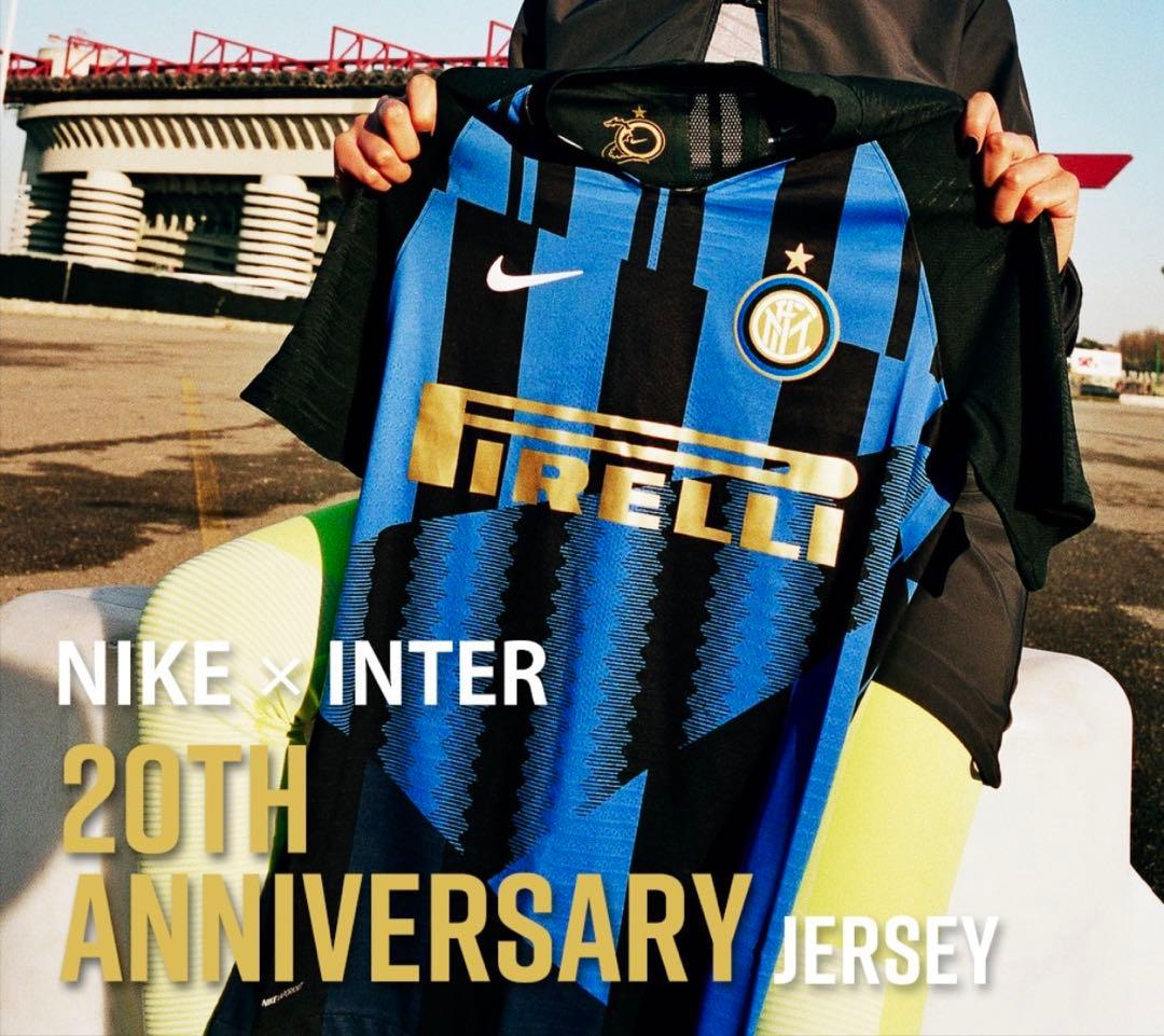 長友佑都 インテル ナイキ契約20周年限定ユニフォーム