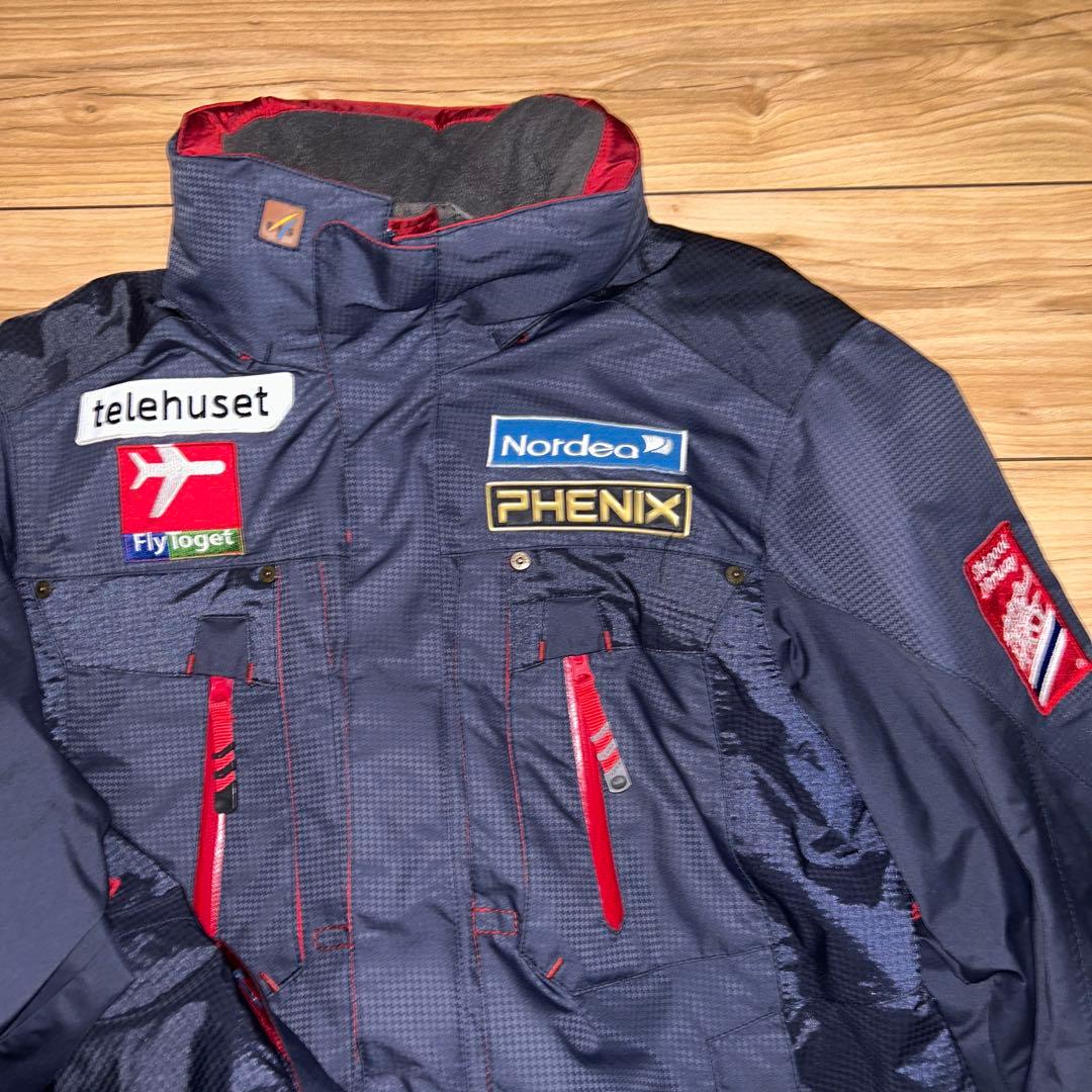 phenix スキーウェア　上下セット　ノルウェー代表モデル　ネイビー