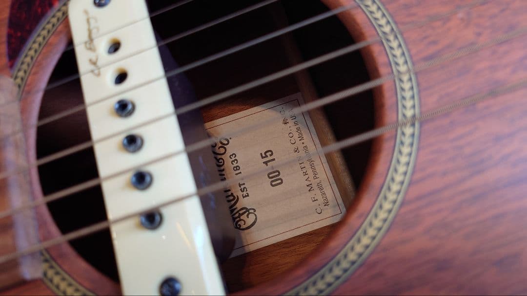 CF martin 2008年製　oo-15 アコースティックギター　pu付き