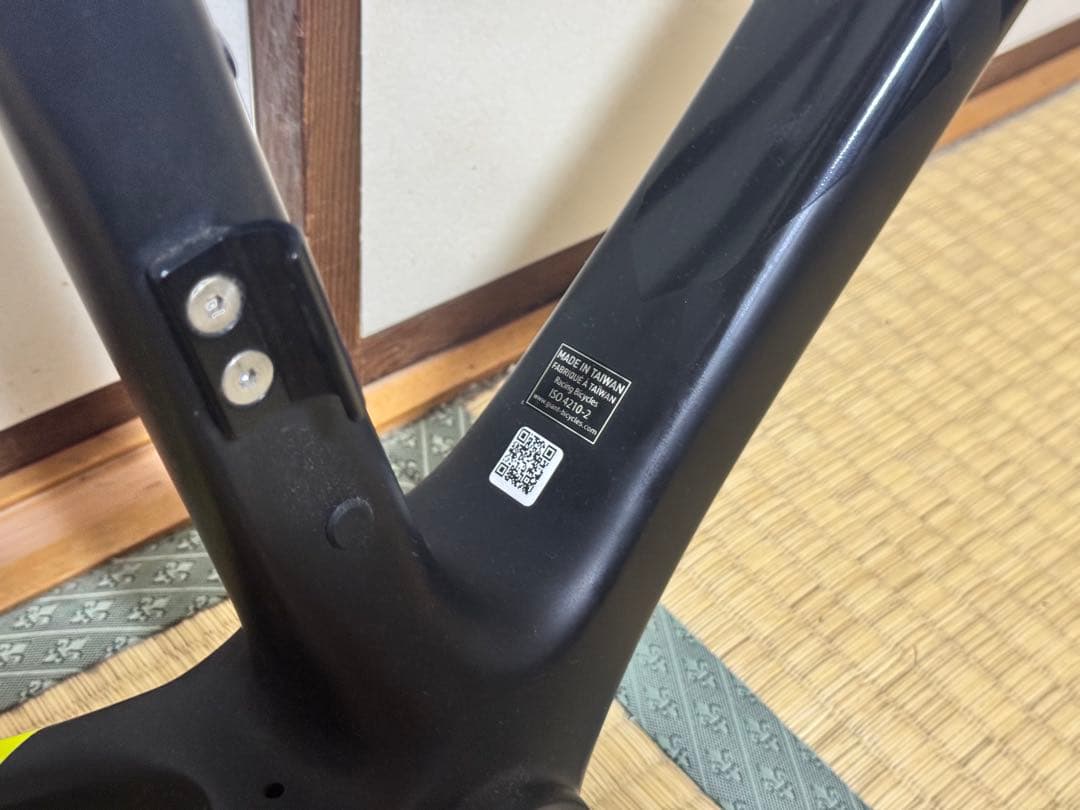 【美品】GIANT TCR ADVANCED PRO 2017 フレームのみ