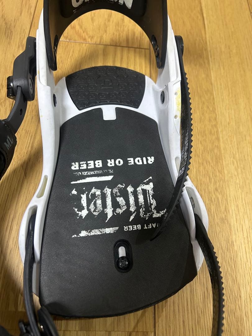 UNION スノーボード ビンディング ネイビー/ホワイト