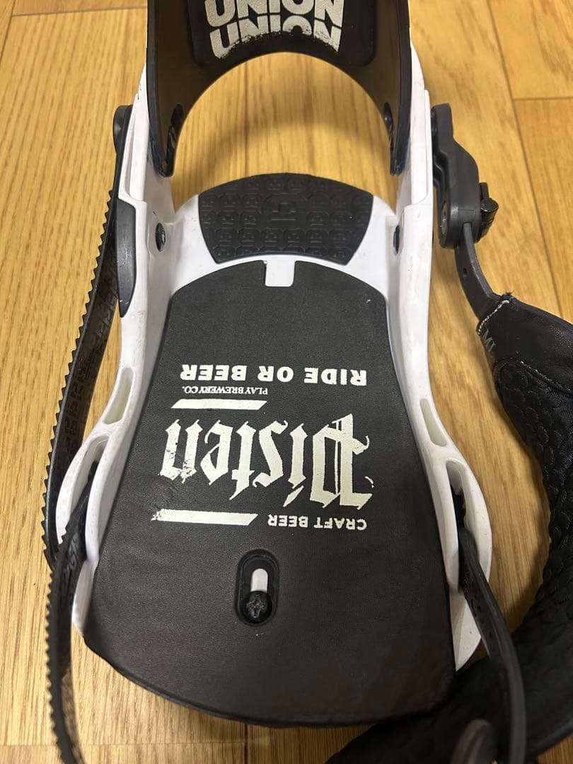 UNION スノーボード ビンディング ネイビー/ホワイト