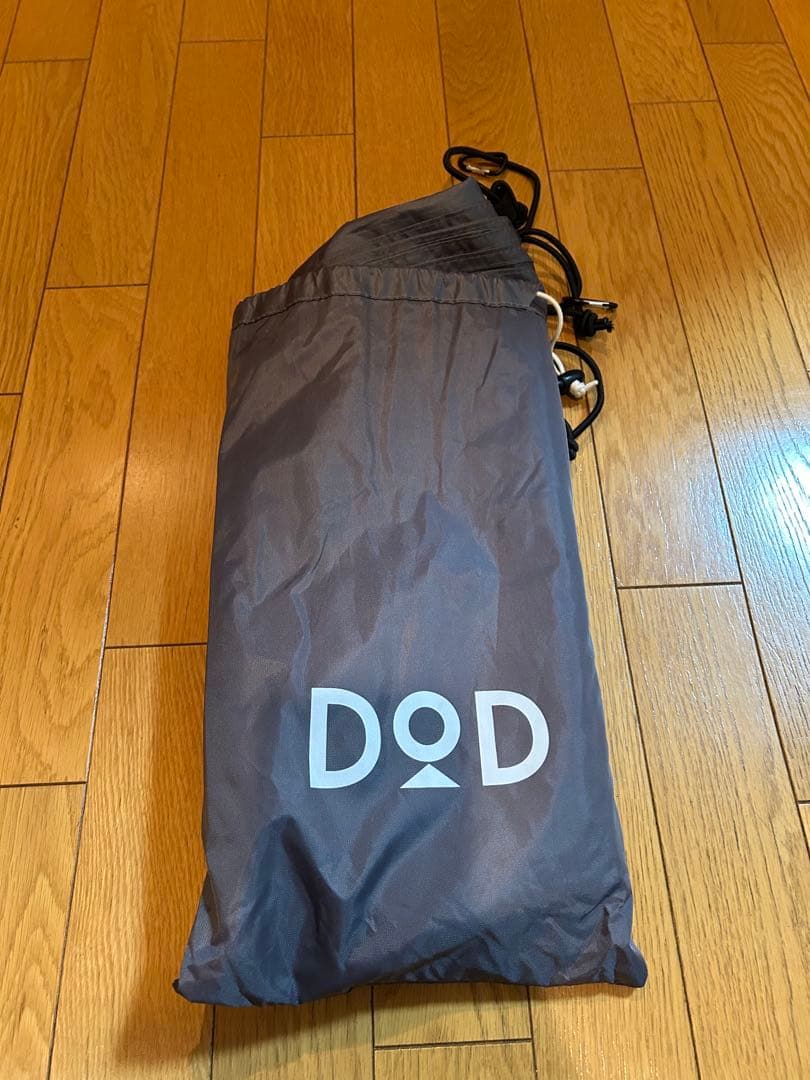 DODカマボコテント2 ブラック　グランドシート　テントマット　セット売り