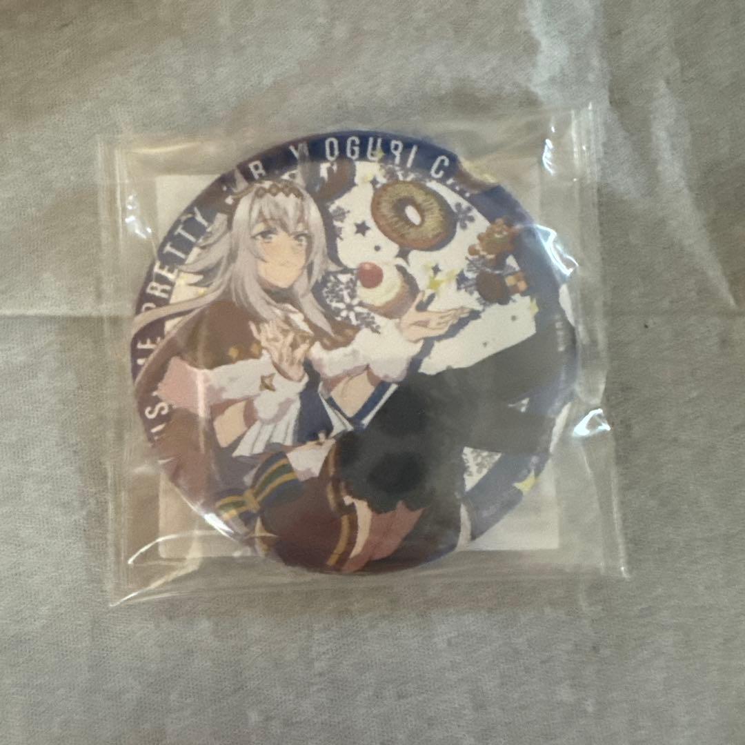 ウマ娘 ハピネスチャンス オグリキャップ 缶バッジ ハピチャンクジ