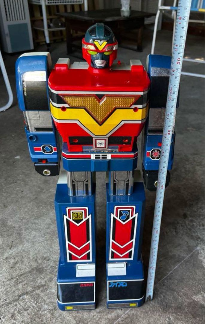 地球戦隊ファイブマン ジャンボマシンダー ※52cm